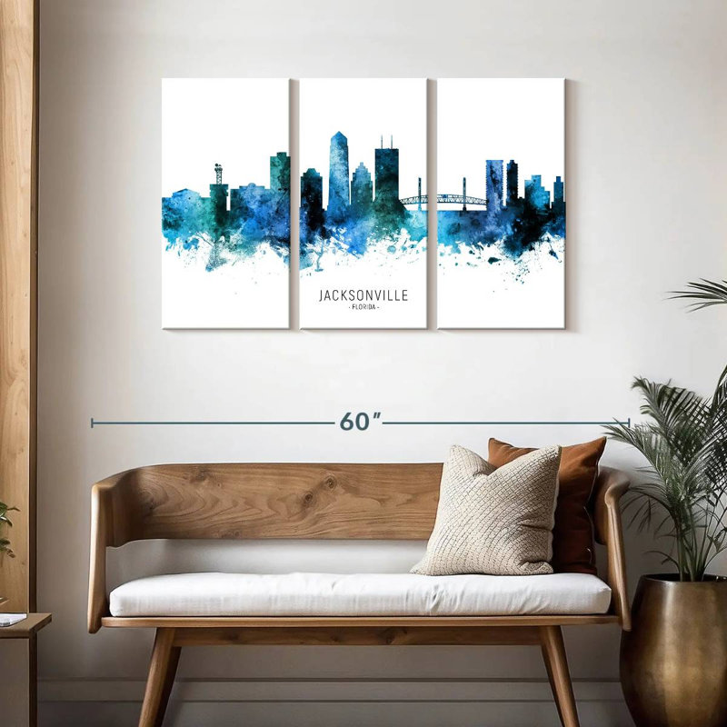 Jacksonville, Floride, horizon II, H 28 po x l 45 po