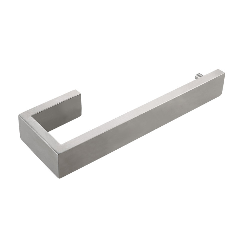 Porte-serviettes mural en acier inoxydable, Nickel brossé, 1