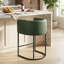 Tabouret de bar rembourré en similicuir-2001614379
