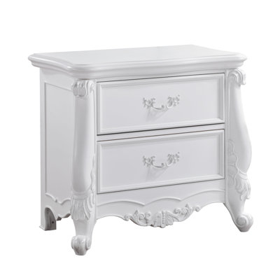 Commode en bois 2 tiroirs Craig