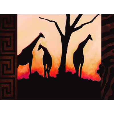 Girafe silhouettes