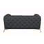 Causeuse rembourrée en cuir 100% italien Global United-378061701-378061699