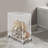 Metal Mesh Laundry Storage Cart, Laundry Basket With Wheels-1098277513