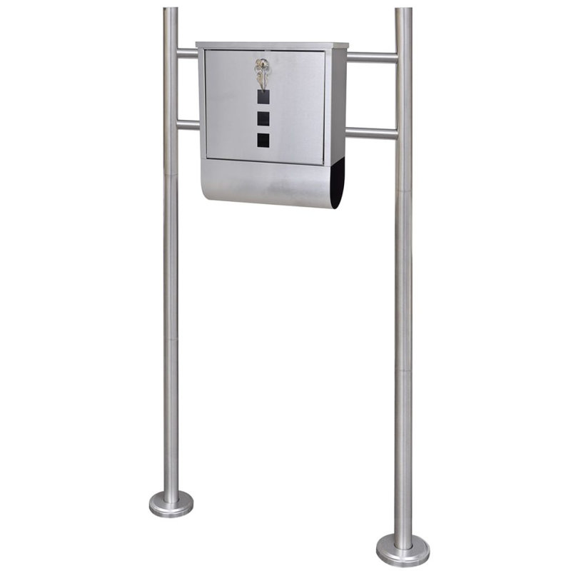 Boîte de dépôt en acier inoxydable Diradur
