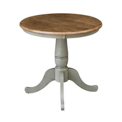 Solid Wood Pedestal Dining Table
