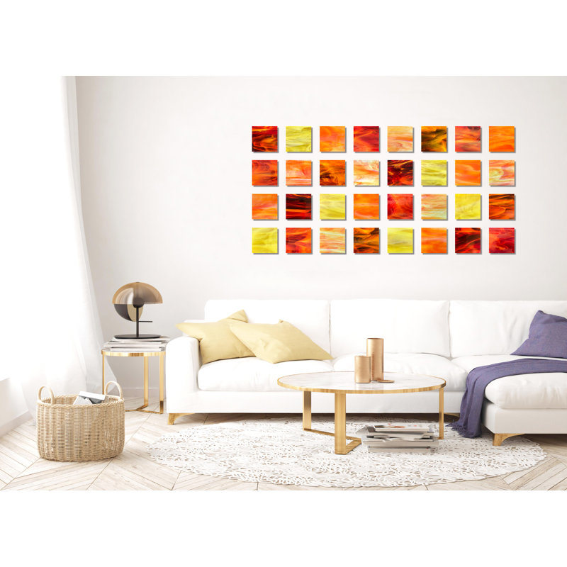 Dawn Handmade Glass Wall Decor