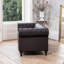 Schubert 3 Seater Faux Leather Sofa-710962622
