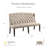 Adler Wood 6-Piece Dining Table Set