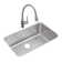 Lustertone 30.5" L x 18.5" W Undermount  Kitchen Sink