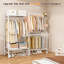 112.15cm Rolling Clothing Rack-1653387623