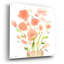 Art mural en verre Winston Porter «Peach Fuzz» par Design Fabrikken-1636245904