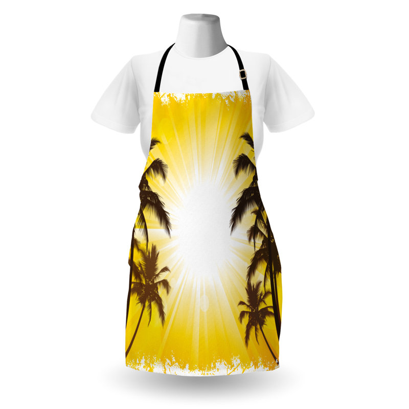 No Pattern Bib Apron