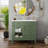 36" Bathroom Vanity Sink with Motion-Sensor Lighting, Patterned Glass & Farmhouse Storage Cabinet-556404641