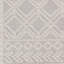 Tapis gris clair / crème Elwell-480536762