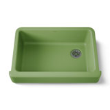 Whitehaven® Self-Trimming 32-1/2" L x 21-9/16" W x 9-5/8" Under-Mount Single-Bowl Sink with Short Apron