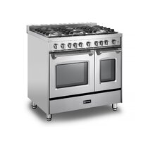 The Luxury 36” FORTÉ Freestanding Gas Range in White is Here