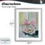 «Pink Bow Cash», reproduction sous verre encadrée, design par The Prints Vibe-1577742763-1577742762