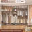  Quion 20.2 - 120 '' W Closet System with Wooden Drawers and Hanging Rods(cut To Fit)-23154845