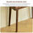 Simple modern solid wood clamshell Makeup Vanity
