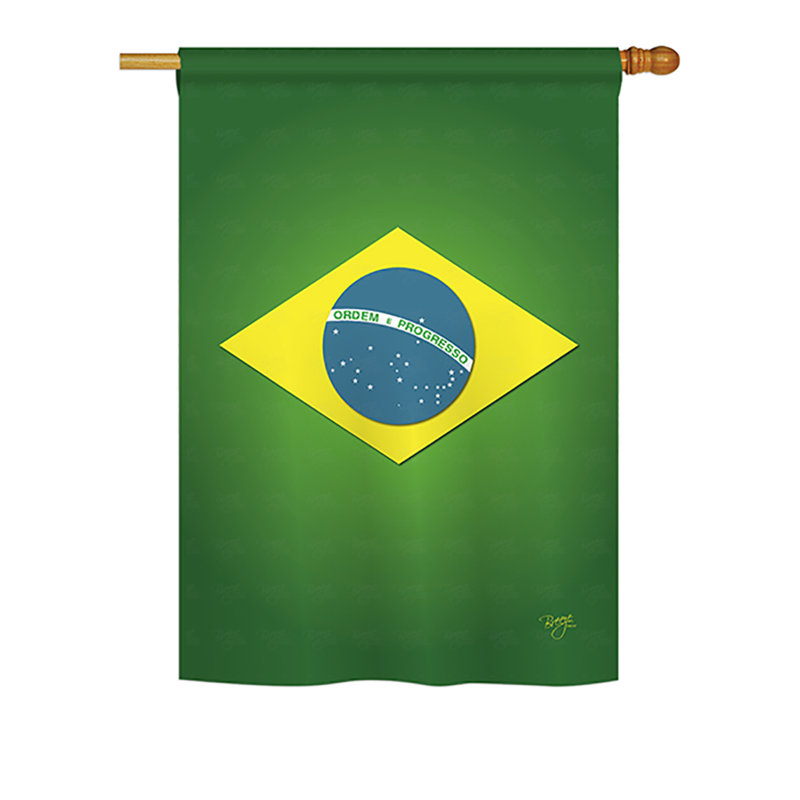 Double Sided Polyester House Flag, 18.5" H x 13" W