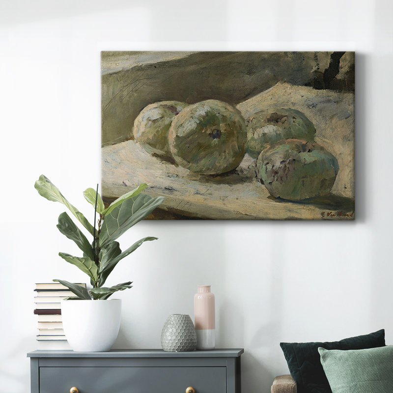 «Vintage Botanical» - Lxxxii - reproduction sur toile tendue, H 13 po x l 19 po x P 1,5 po, Toile tendue