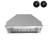 Streamline 34 In. T-11611-1-CL Genoa Convertible 350 CFM Range Hood In Brushed Stainless Steel With Baffle Filters, Electronic Button Control, LED Light