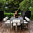 Keera White Outdoor Dining Chair-638437329