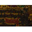 Tapis 4'2" x 6'6" laine bordeaux / vert / jaune noués à la main Warminster