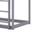 Lit superposé simple au-dessus de simple Arja, structure de lit en bois d'hévéa-1130979030