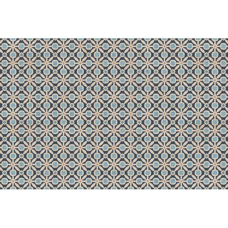 Tapis de cuisine à profil bas Un-Rug Dwight par Matterly, Rectangle 3 pi 10 po x 5 pi 9 po