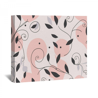 Floral, impression sur toile encadrée