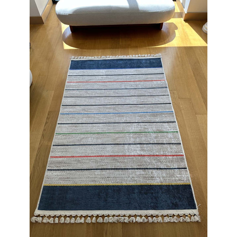 Tapis Nashayla avec envers antidérapant, Rectangle 3 pi 3 po x 4 pi 11 po