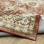 Tapis rouge / ivoire Silas-724445264
