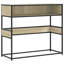 Console Table Black 90X35x80 Cm Engineered Wood-454928568
