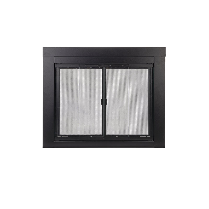 Porte de foyer en verre Amesbury, H 33 po x l 43,5 po x P 1 po