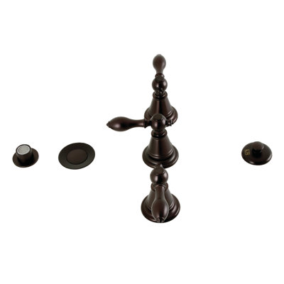 Robinet de bidet vertical à trois poignées Victorian