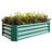 Metal Raised Planter 421Ft Rectangle Bed For Vegetables, Plants, , - Rust Herbs, Easy Assembly, Proof-789914290-789914288