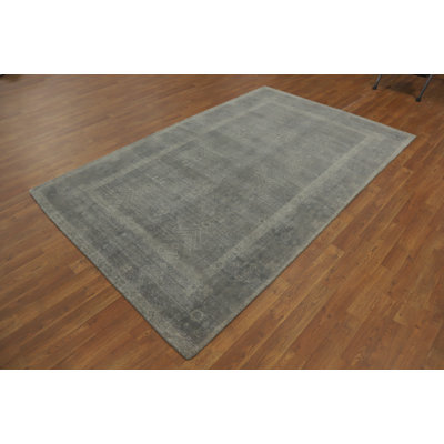 Handmade Oushak Indian Area Rug 5x8