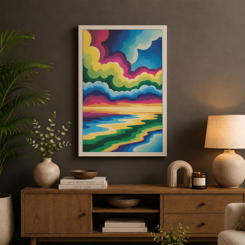 Print, 30x20 - 76.2 x 50.8 cm, Ochre Border