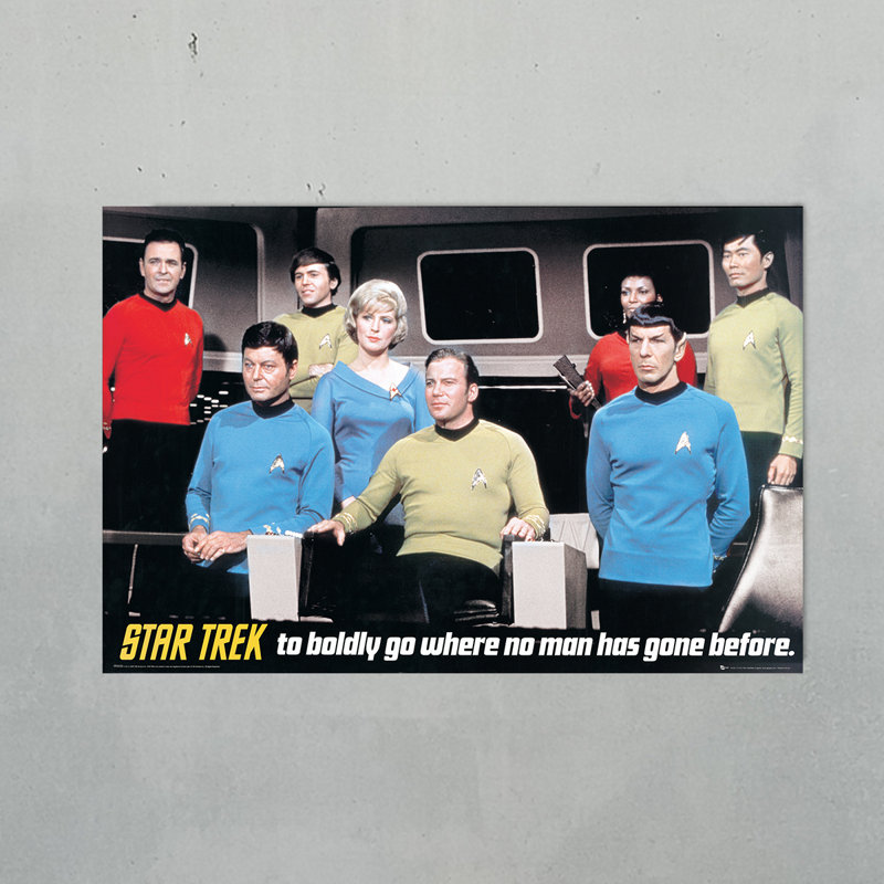 Star Trek 1 Piece Wall Art, 60cm H x 90cm W x 1.8cm D