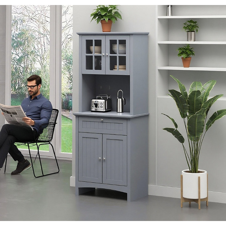 Armoire de cuisine, Gris