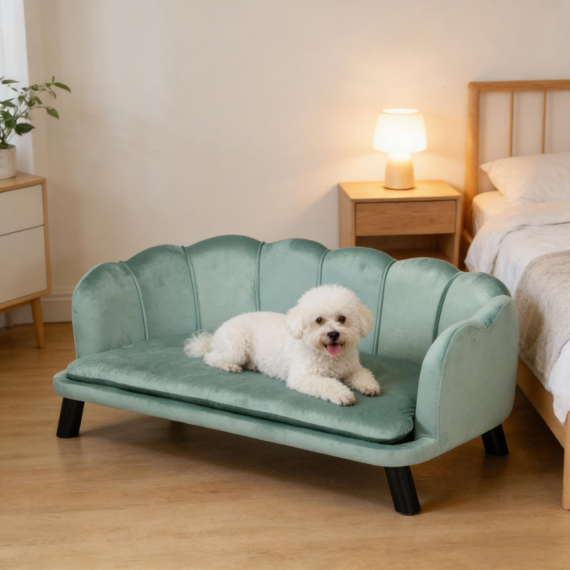 Lit pour animaux spacieux, canapé pour animaux Pearl
