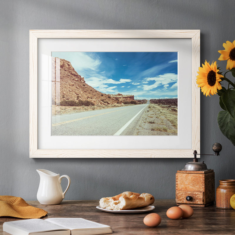 New Mexico Drive II, Blanc, H 14 po x l 20 po x P 1,5 po