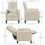Single Reclining Chair With Adjustable Back & Footrest-902256102