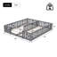 Floor Bed Frame Solid Pine Wood-1994206480