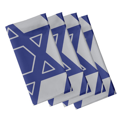 Polyester Geometric Square Napkin