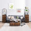 Cruzville 43cm W Metal Shelf Unit