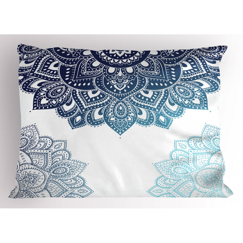 Manly Polyester Damask Sham Set, Queen