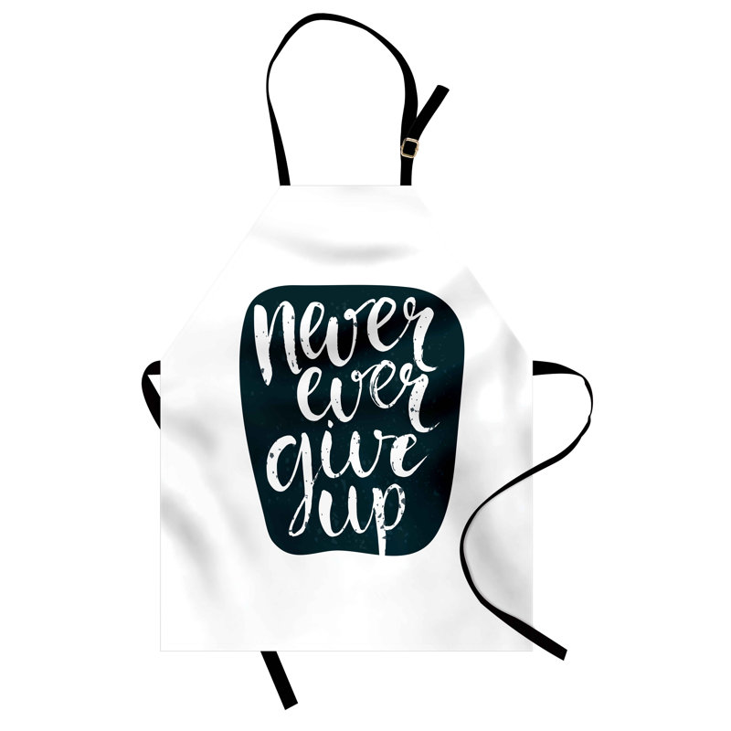 No Pattern Bib Apron