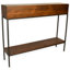 Tortez 107cm Solid Wood Top Console Table-634035191